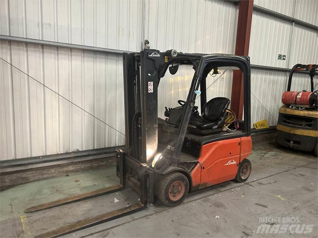 Linde E16P-01 Električni viljuškari