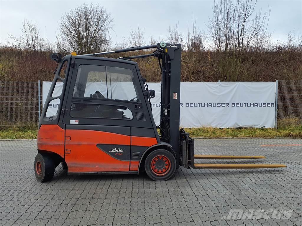 Linde E50HL Električni viljuškari