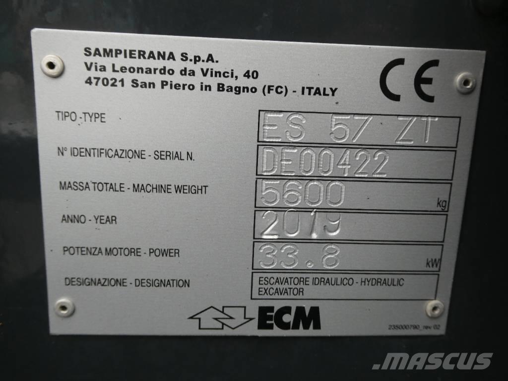 ECM ES 57 ZT Mini bageri < 7t