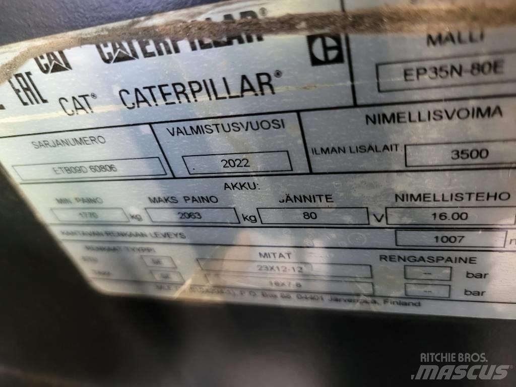 CAT EP35N Električni viljuškari