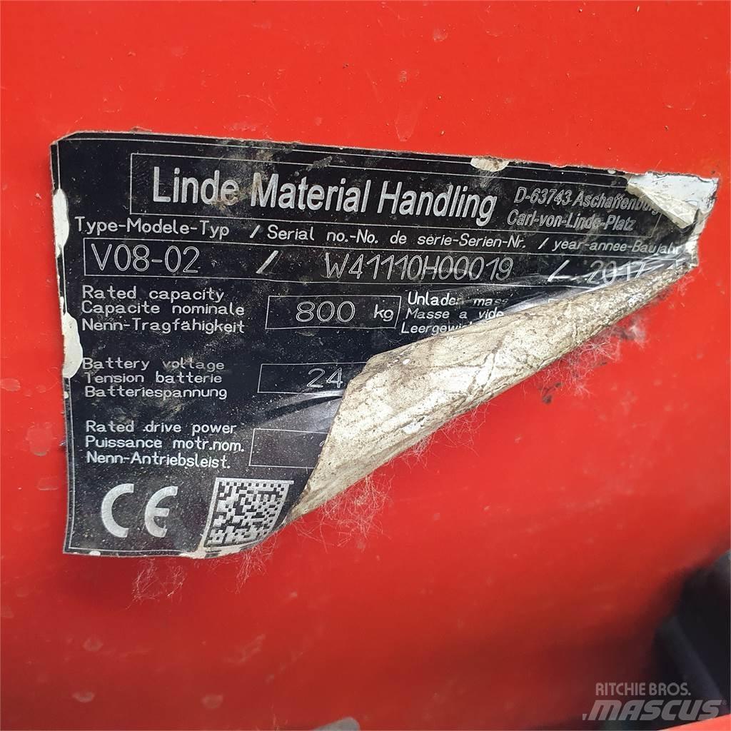 Linde V08-02 Srednje dizajući komisioni viljuškar
