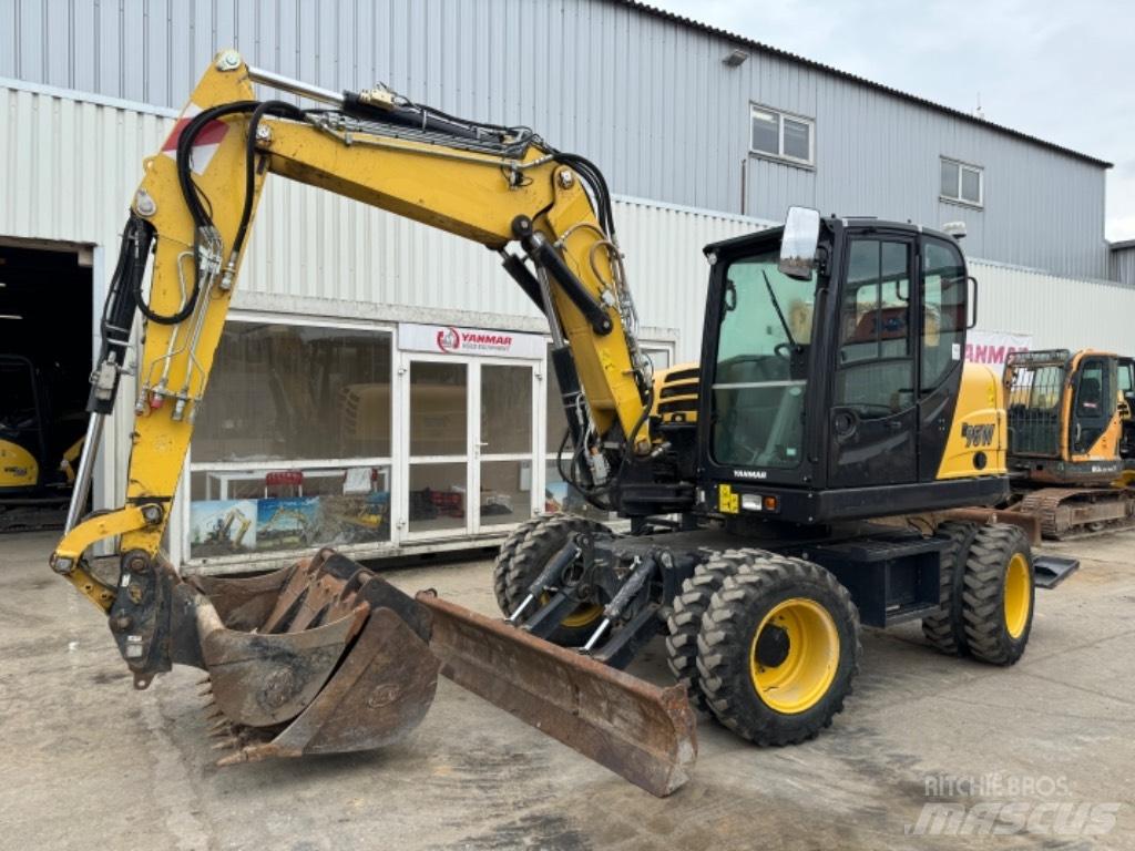Yanmar B95W (40744) Bageri točkaši