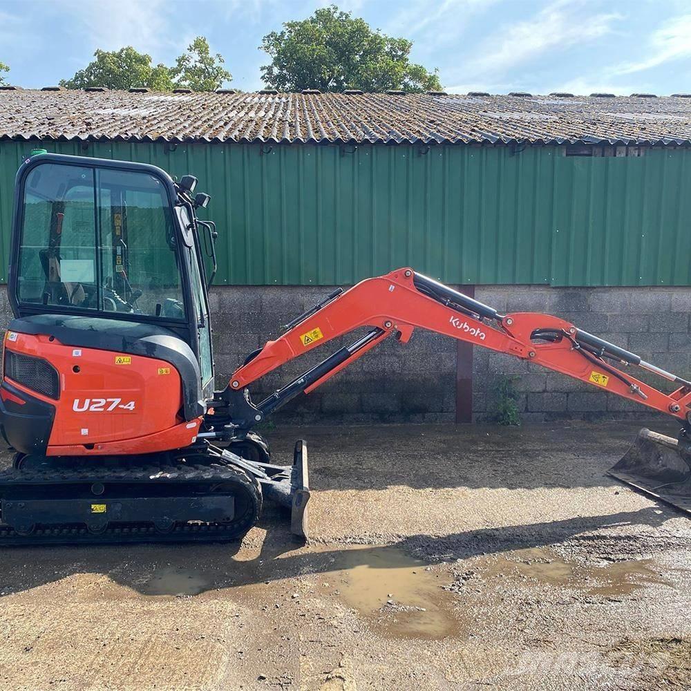 Kubota U 27-4 Mini bageri < 7t