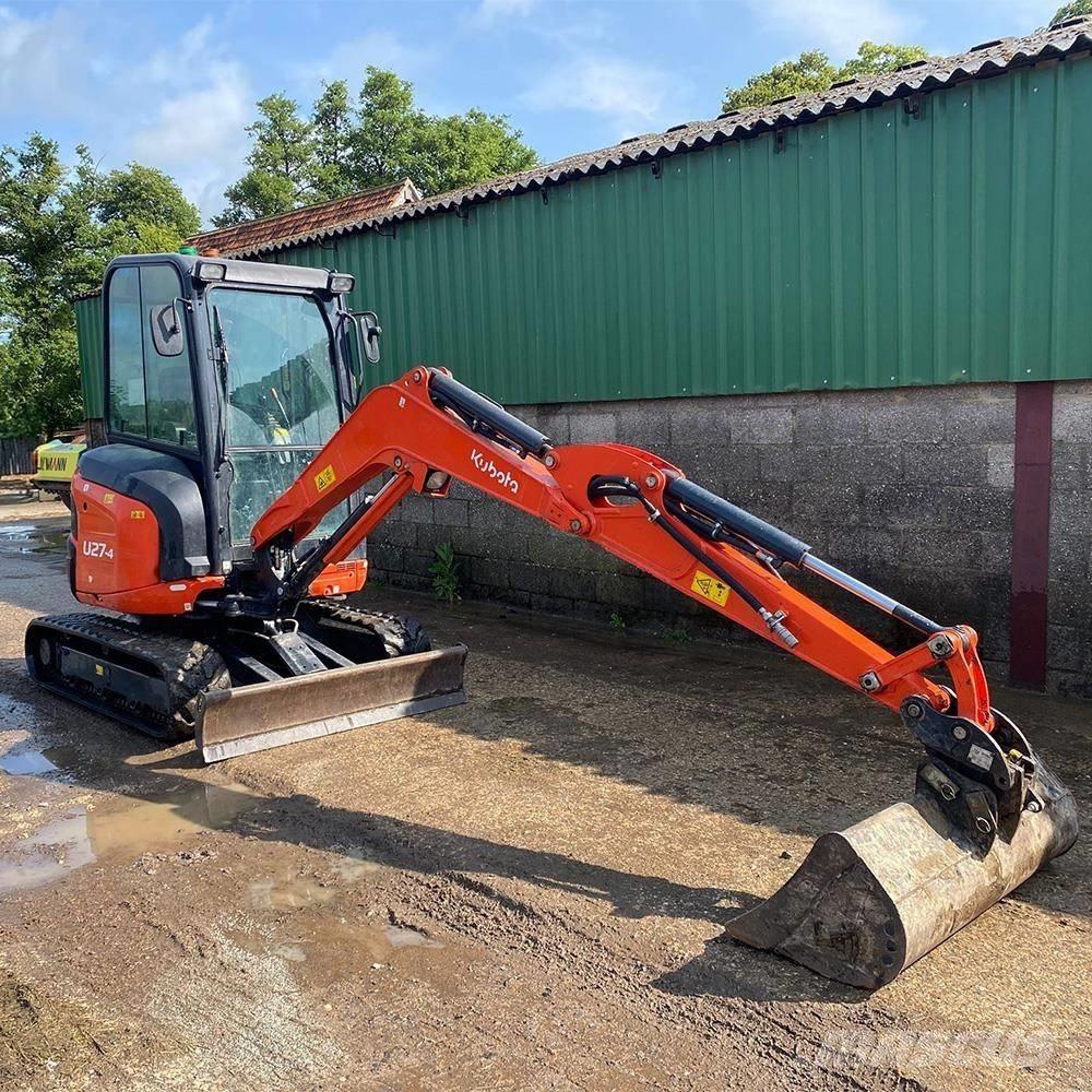Kubota U 27-4 Mini bageri < 7t