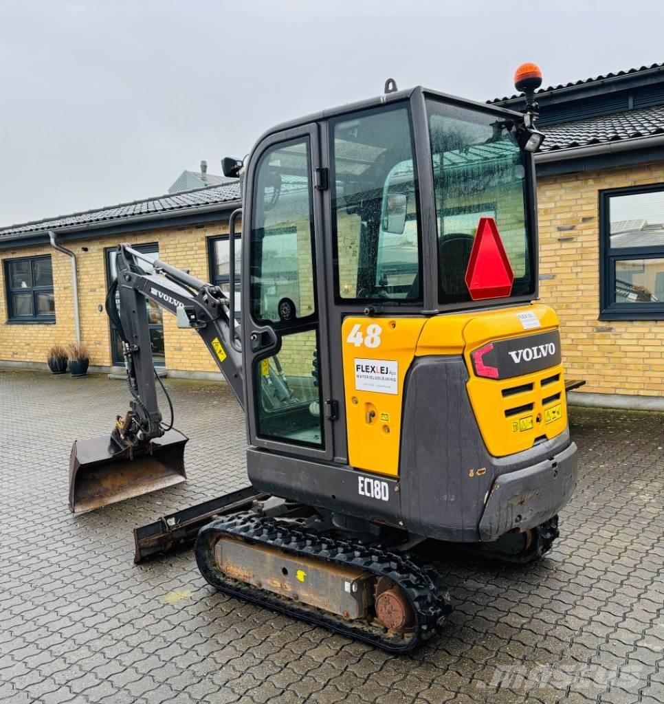 Volvo EC 18 Mini bageri < 7t