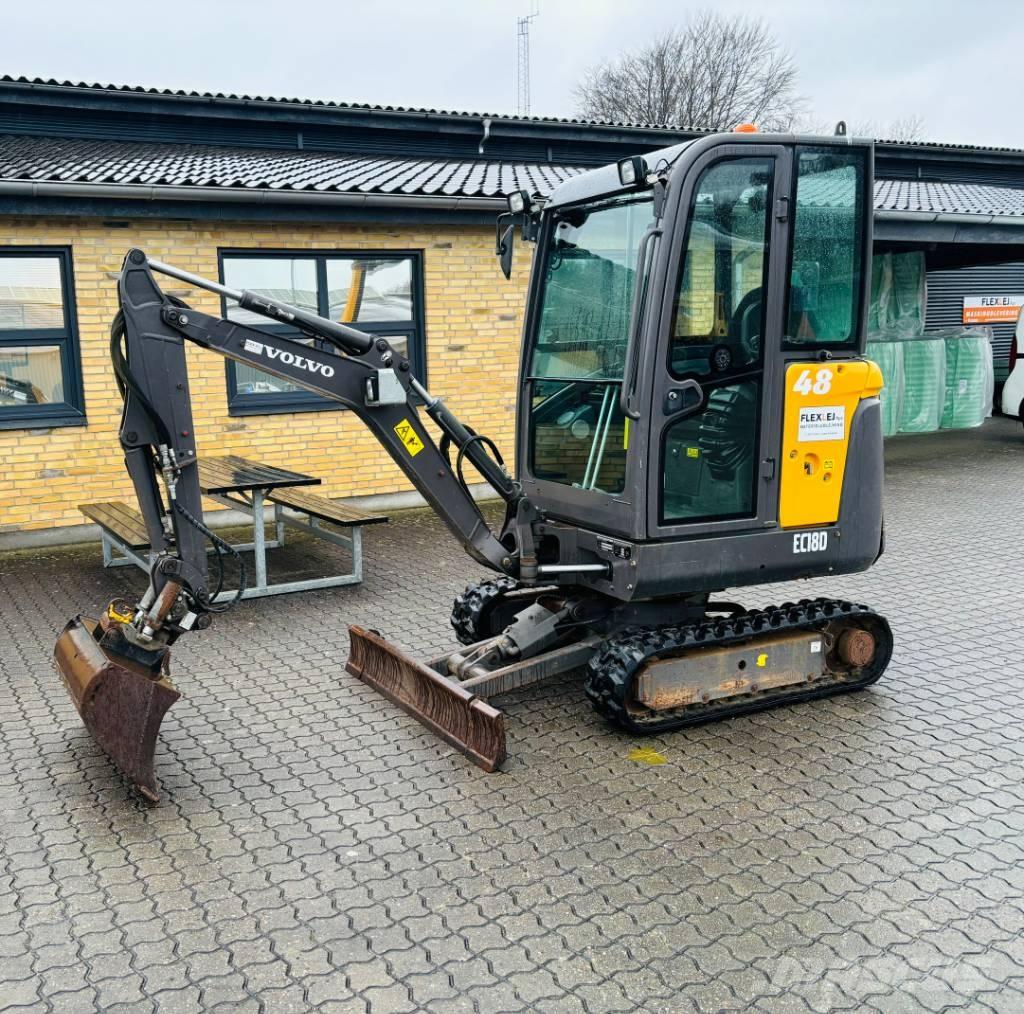 Volvo EC 18 Mini bageri < 7t