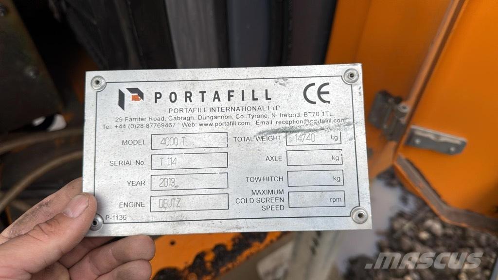 Portafill 4000t Mobilna sita