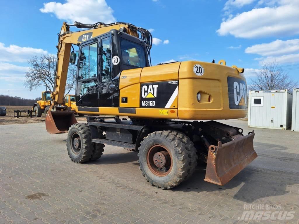 CAT M 316 D Bageri točkaši