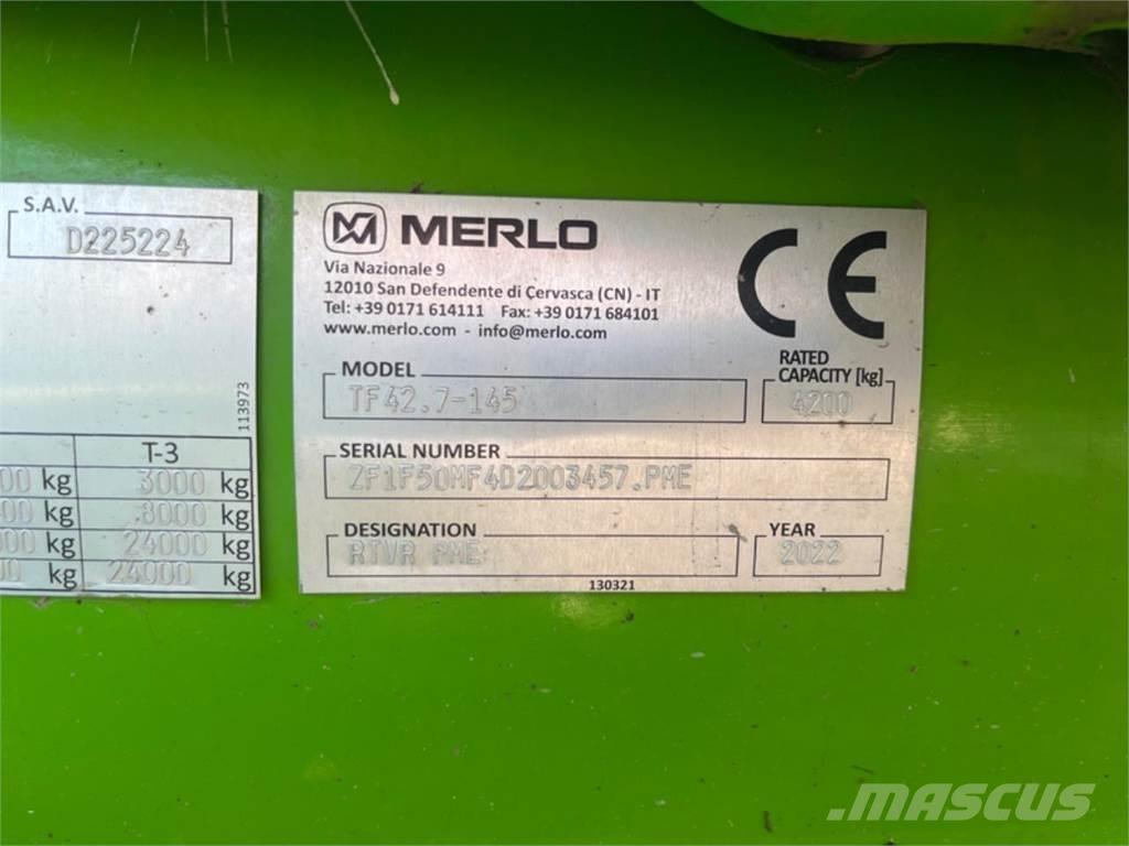Merlo TF42.7 Poljoprivredni teleskopski utovarivači