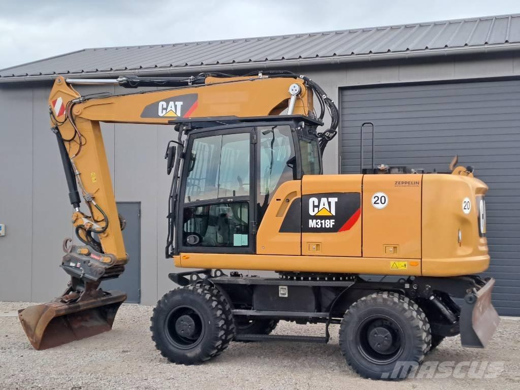 CAT M318F Bageri točkaši