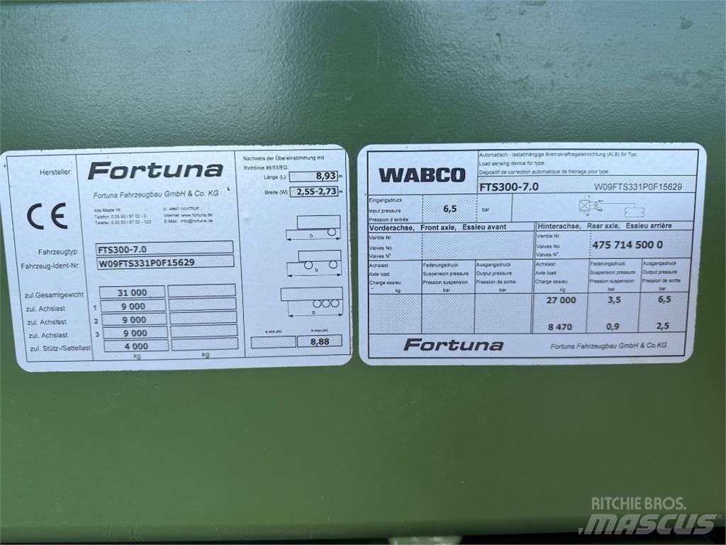 Fortuna FTS 300 Prikolice za bale