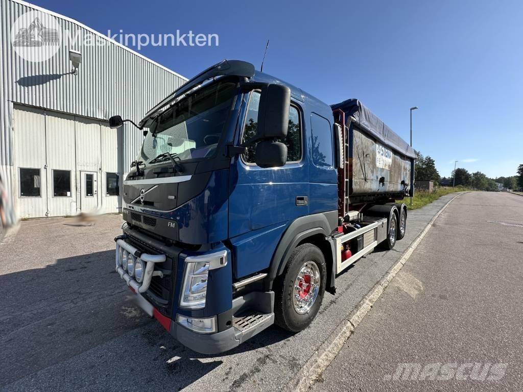 Volvo FM 460 Rol kiper kamioni sa kukom za podizanje tereta
