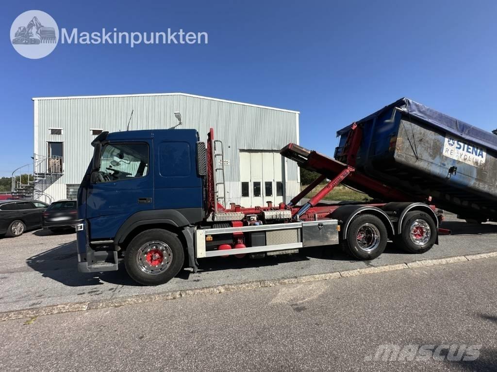 Volvo FM 460 Rol kiper kamioni sa kukom za podizanje tereta