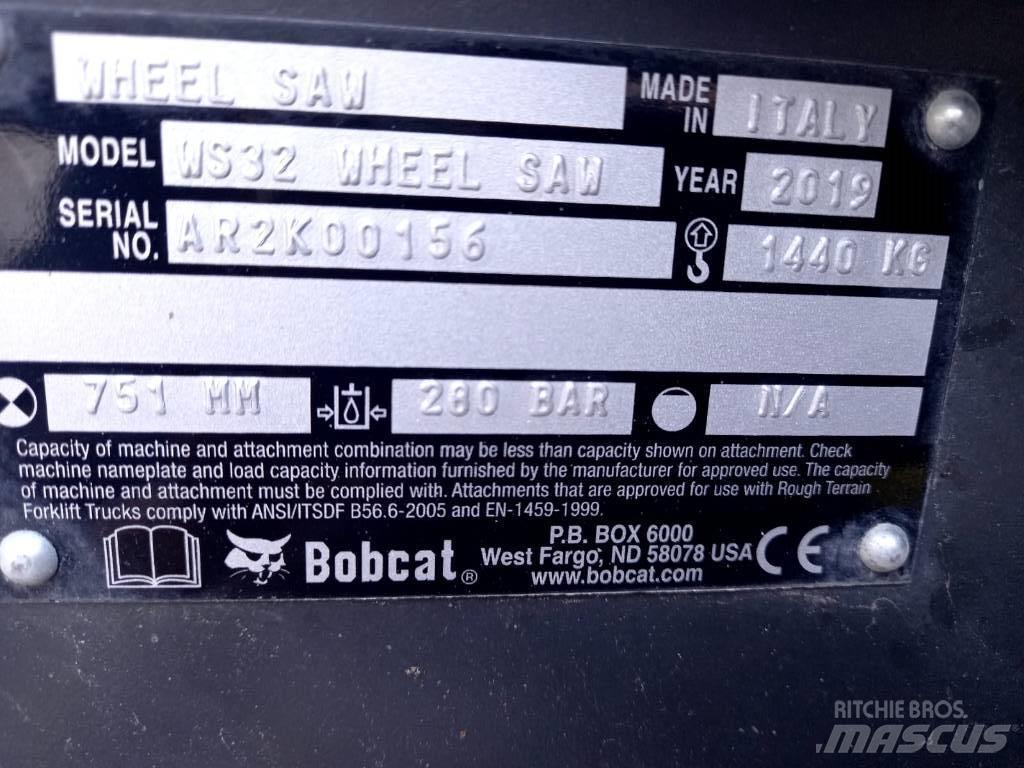 Bobcat WS 32 Rovokopači freze za kanale Trenčeri
