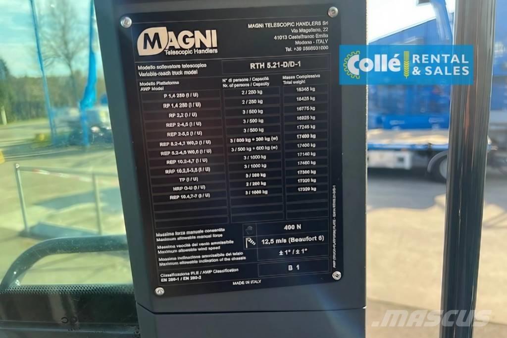 Magni RTH 5.21 | 2025 Teleskopski viljuškari