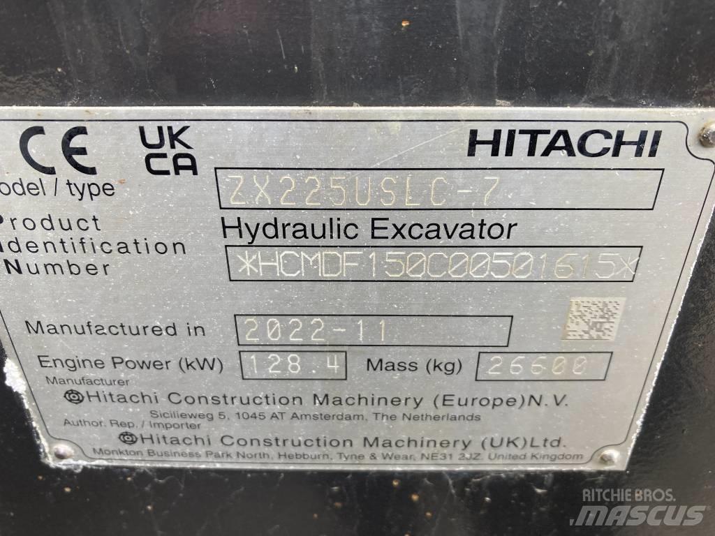 Hitachi ZX 225 US LC Bageri guseničari