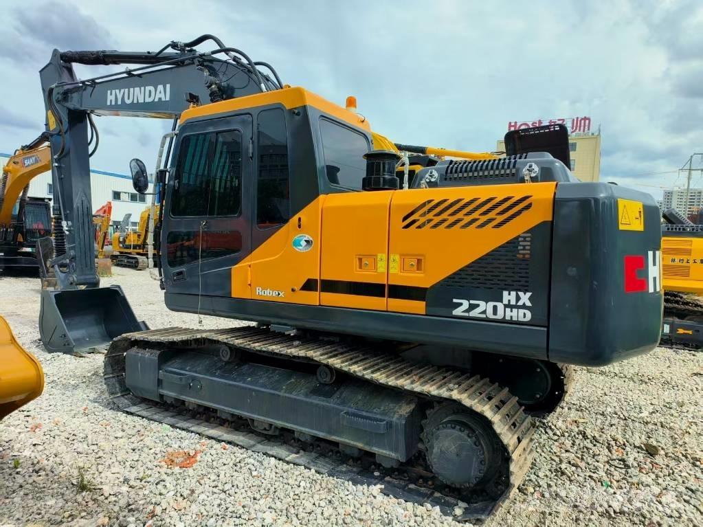Hyundai HX220HD Bageri guseničari
