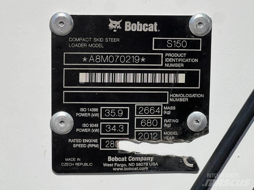 Bobcat S 150 Skid steer mini utovarivači