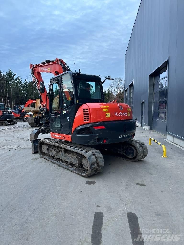 Kubota KX 080-4 Mini bageri < 7t
