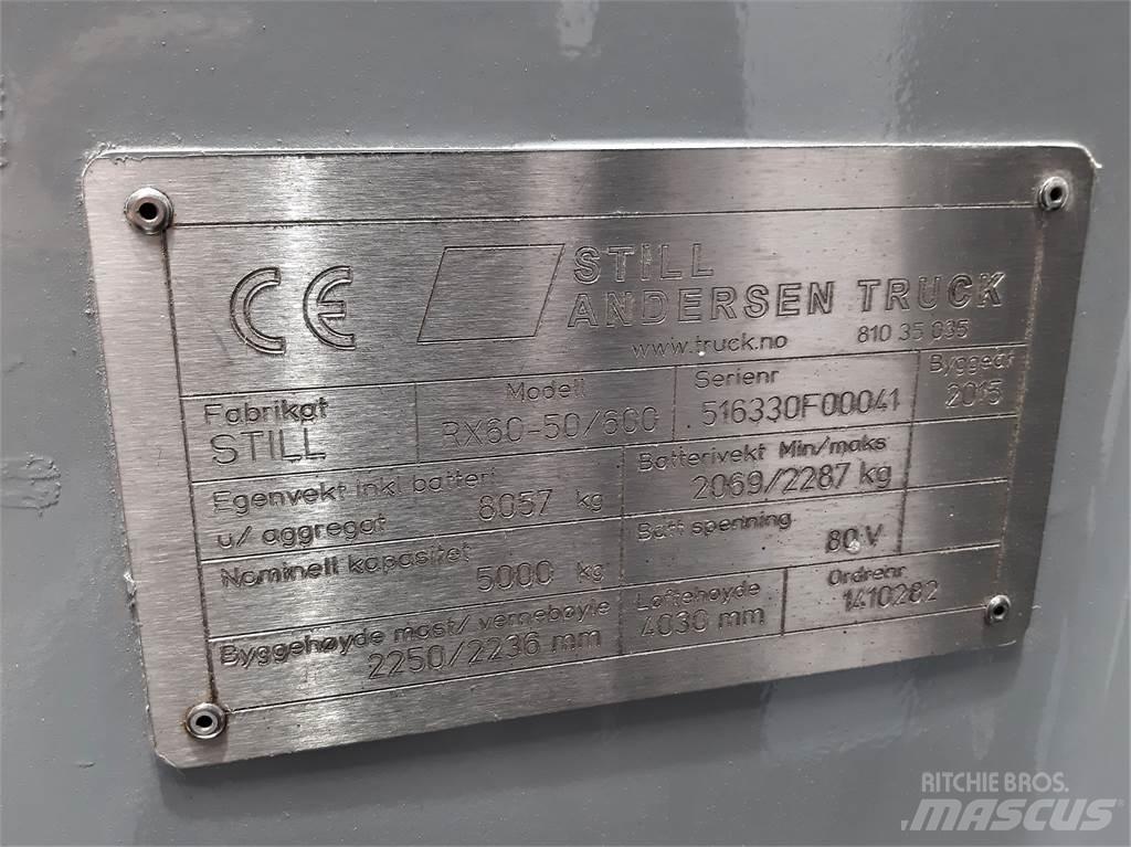 Still RX60 50 600 Električni viljuškari