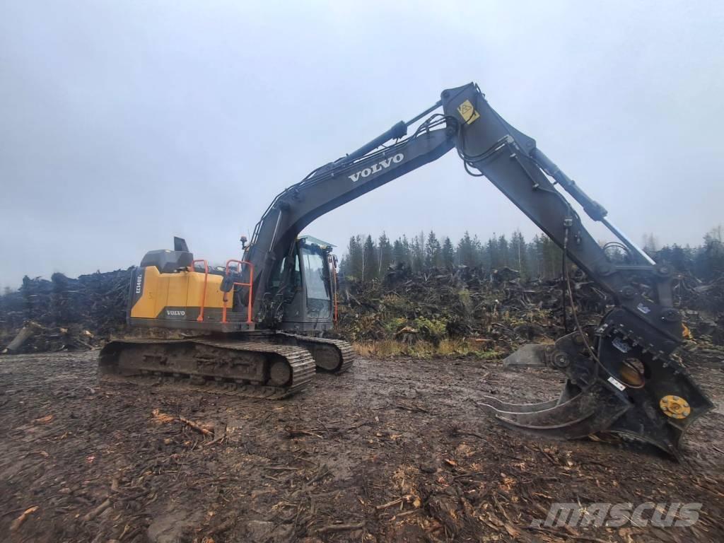 Volvo EC 140 EL Bageri guseničari