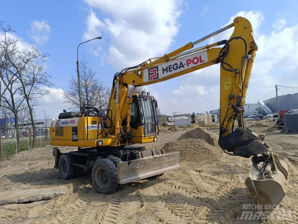 Komatsu PW180-7E0 Bageri točkaši