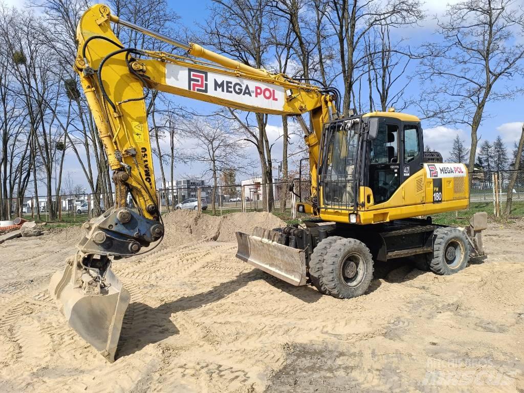 Komatsu PW180-7E0 Bageri točkaši
