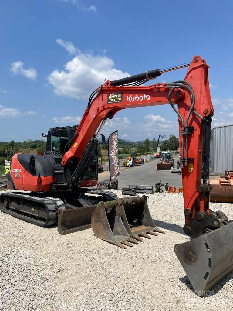 Kubota KX 080-4 Midi bageri 7t – 12t
