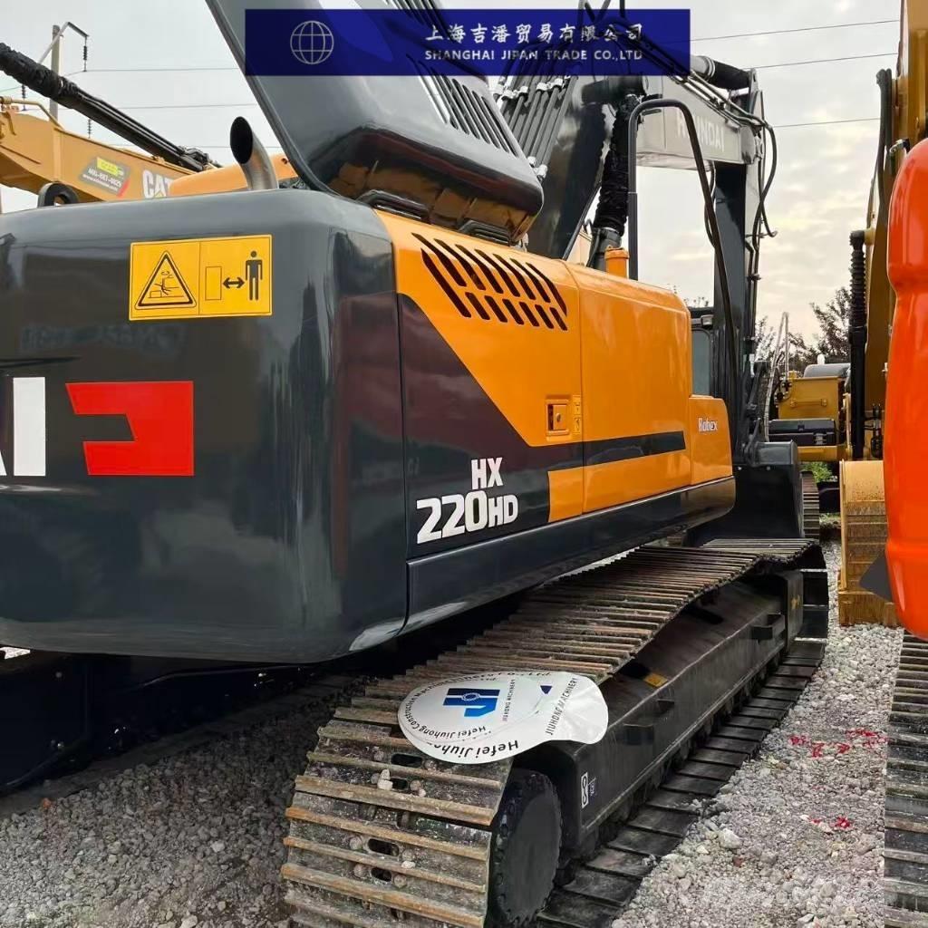 Hyundi HX220 Bageri guseničari