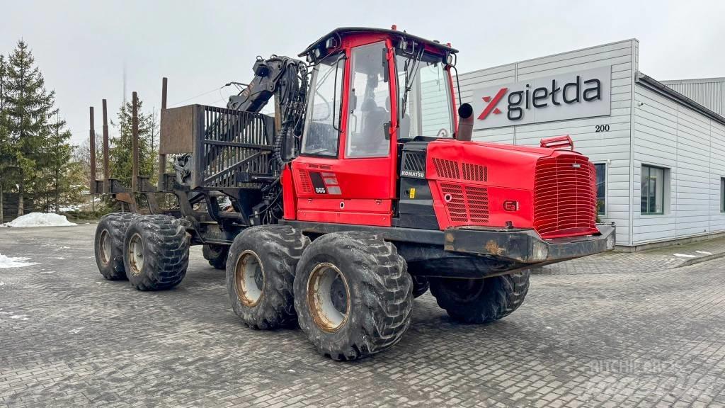 Komatsu 865 Forvarderi