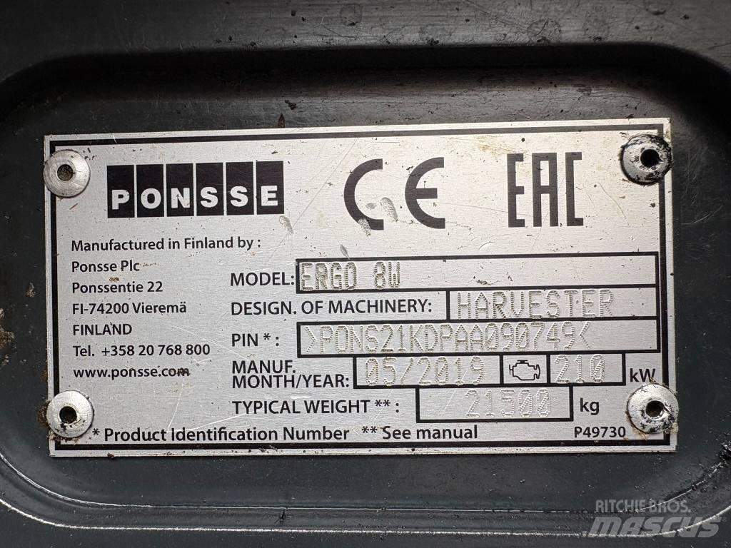 Ponsse Ergo 8W Harversteri