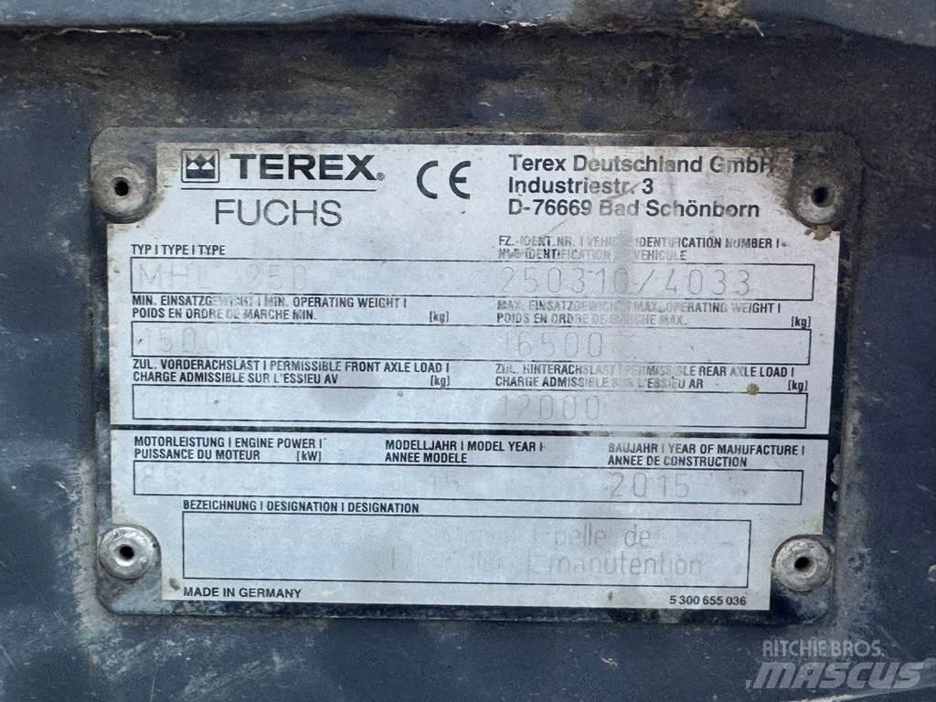 Fuchs MHL 250 E Bageri za prenos primarnih/sekundarnih sirovina