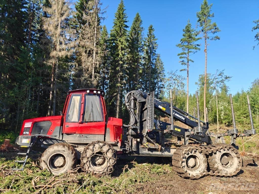Komatsu 875 Forvarderi