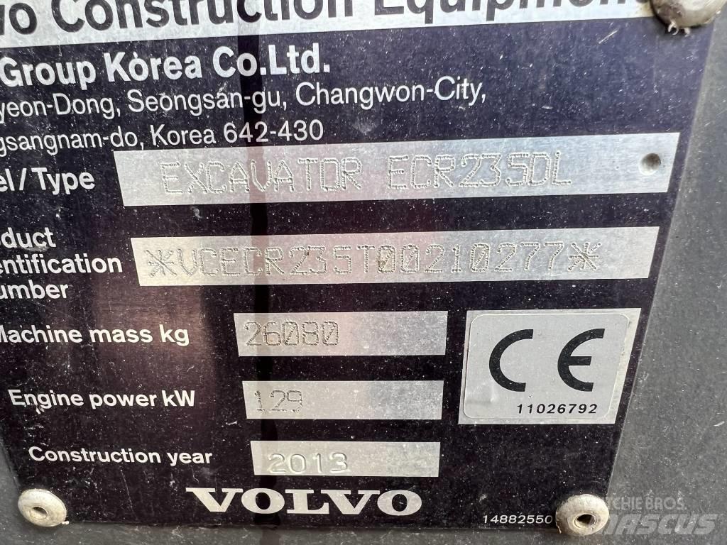 Volvo ECR235DL Bageri guseničari