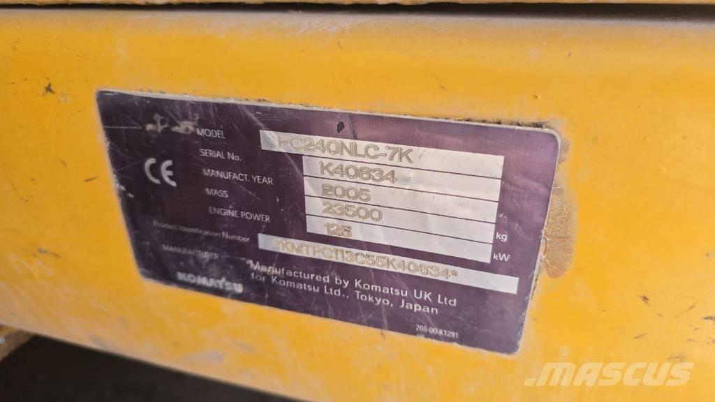 Komatsu PC 240 NLC-7 Bageri guseničari