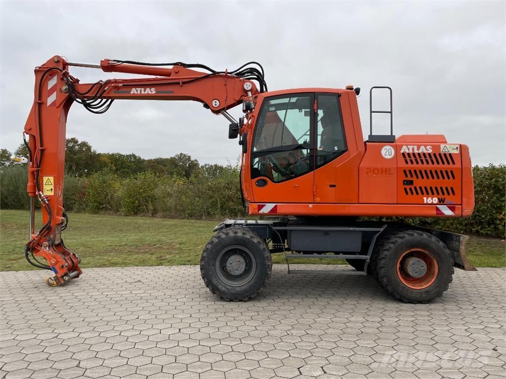Atlas 160W-BLUE Bageri točkaši