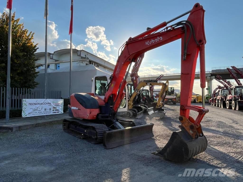 Kubota KX 080-3 A Midi bageri 7t – 12t