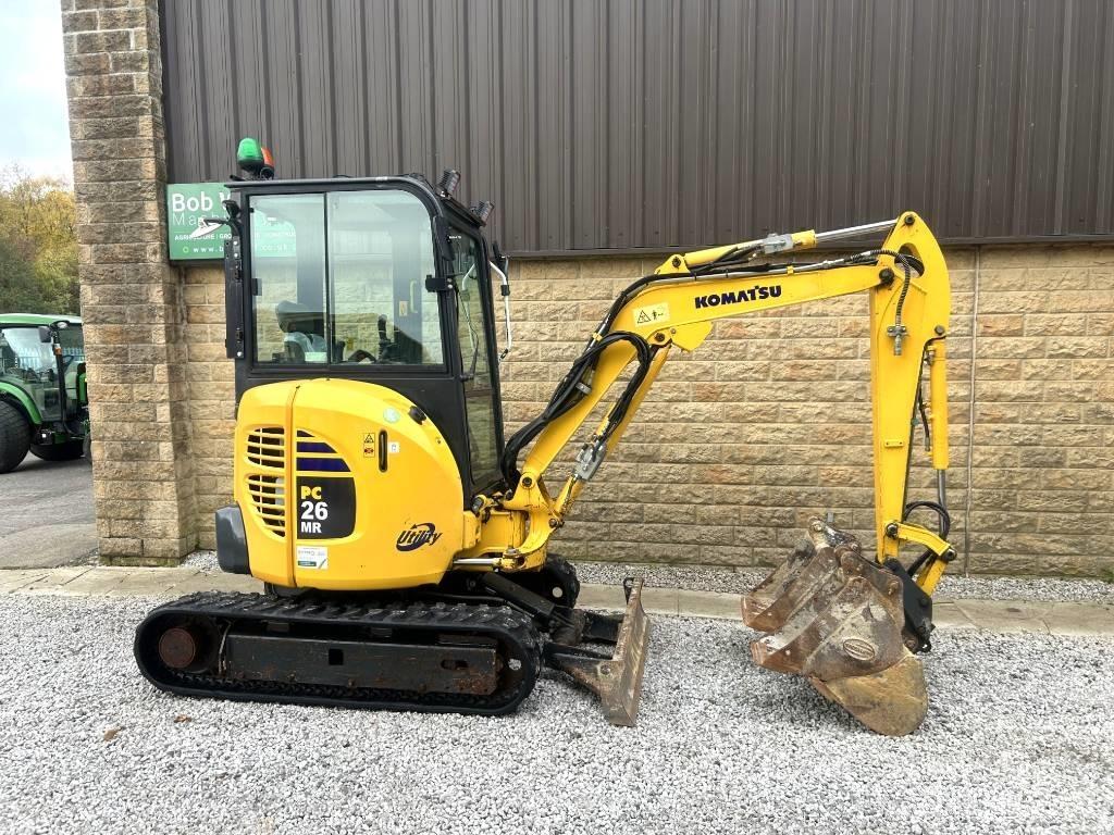 Komatsu PC26MR-3 Mini bageri < 7t