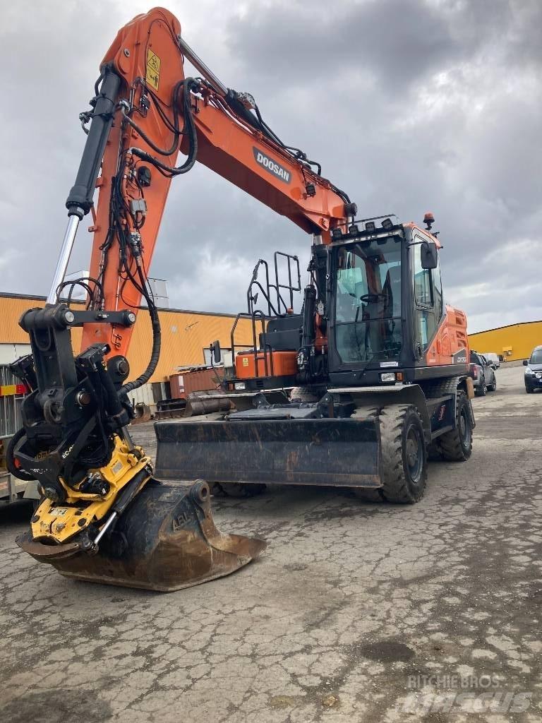 Doosan DX 170 W Bageri točkaši