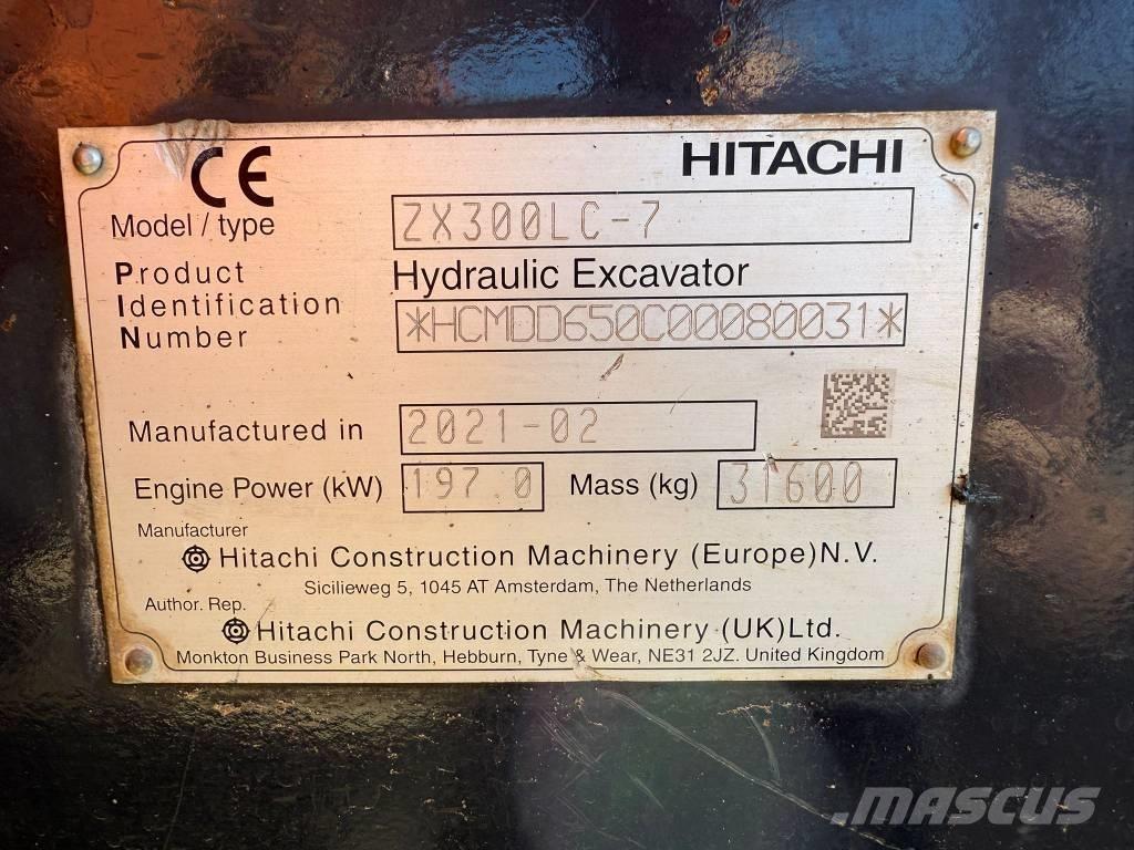Hitachi ZX 300 LC-7 Bageri guseničari