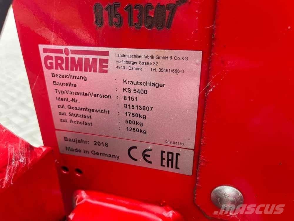 Grimme KS 5400 Oprema za krompir - Ostalo