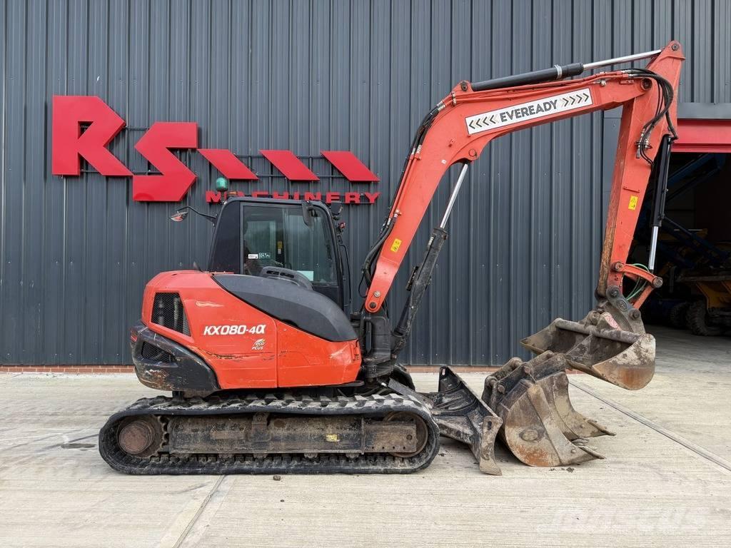 Kubota KX 080-4 Midi bageri 7t – 12t