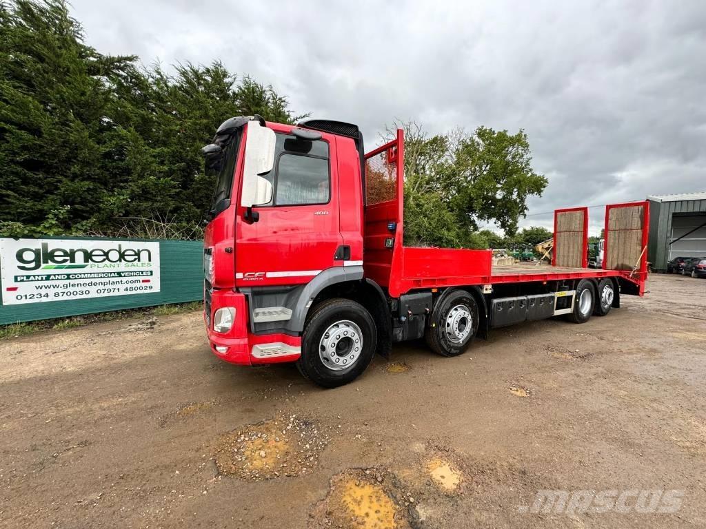 DAF CF 400 Kamioni sa ravan platformom / vitlom