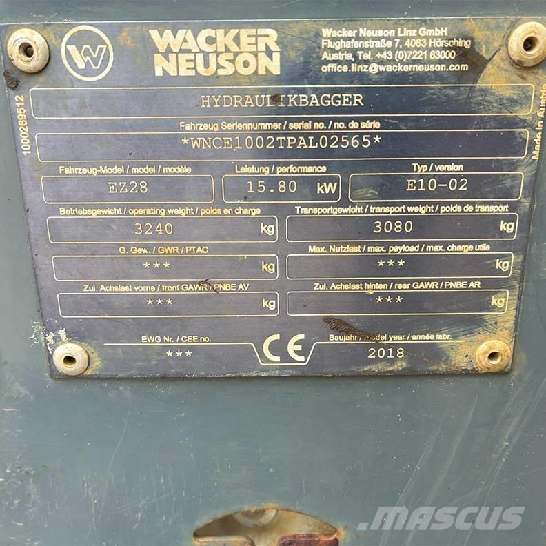 Wacker Neuson EZ 28 Mini bageri < 7t
