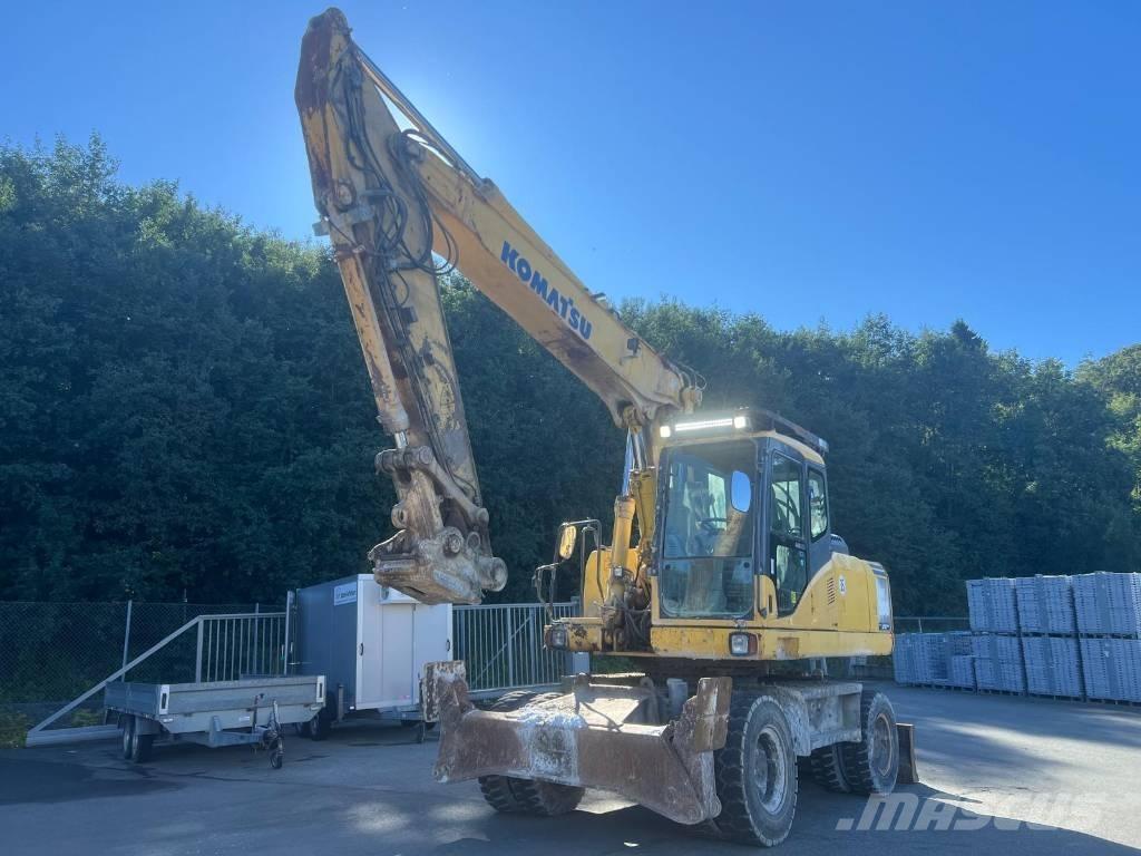 Komatsu PW 200-7 Bageri točkaši