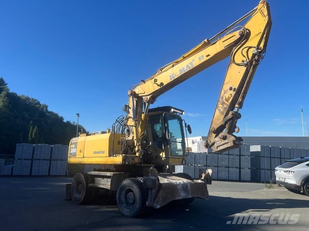 Komatsu PW 200-7 Bageri točkaši