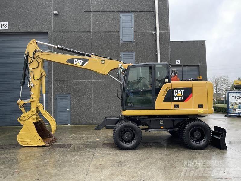 CAT M 314 F Bageri točkaši
