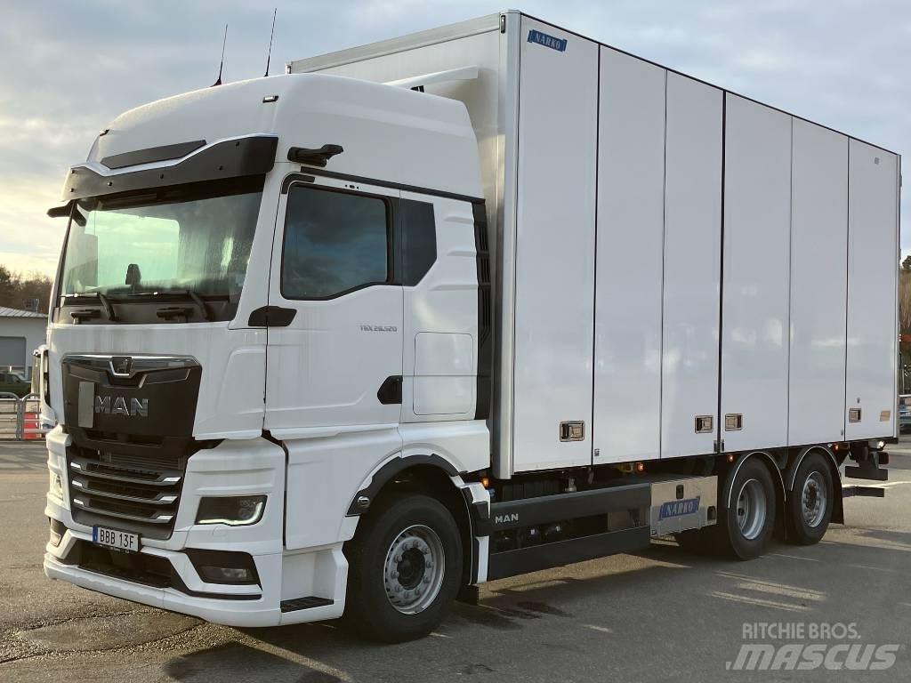 MAN TGX 26.520 Sanduk kamioni
