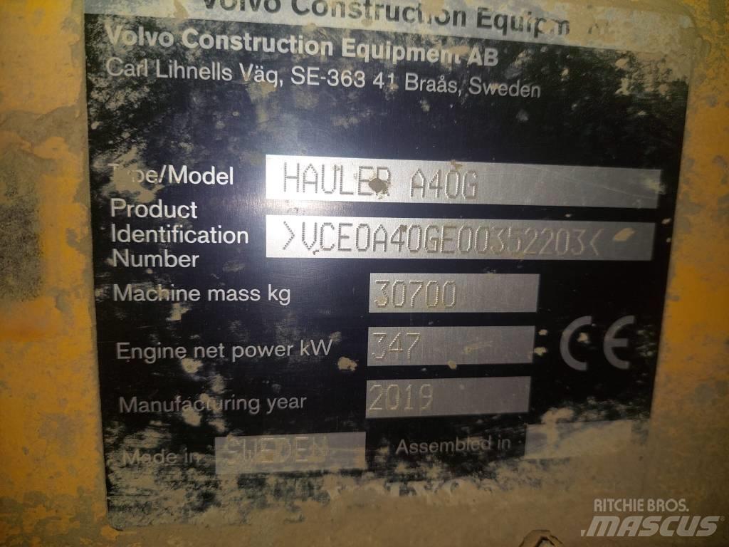 Volvo A 40 G Zglobni damperi