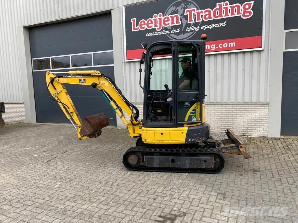 Komatsu PC26MR-3 Mini bageri < 7t